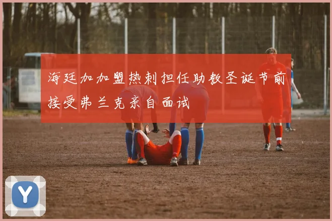 海廷加加盟热刺担任助教圣诞节前接受弗兰克亲自面试